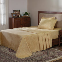 Utopian Regan Ornament Troop 100% Cotton Bed Sheet with Pillow Case