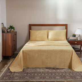 Utopian Regan Ornament Troop 100% Cotton Bed Sheet with Pillow Case