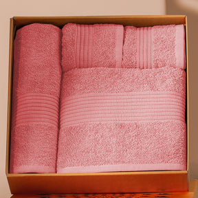 Hermosa Jeneth 100% Cotton 450 GSM Bath Towel Set