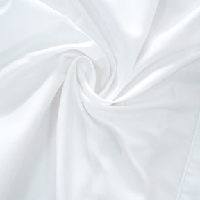 Galen Solid White Bed Sheet With Pillow Case