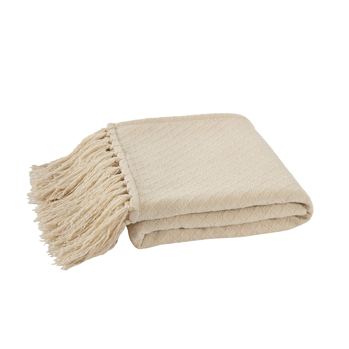 Blaize 100%Cotton Solid Weave Throw/Sofa/Multi Cover/Single Bed Cover