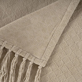 Blaize 100%Cotton Solid Weave Throw/Sofa/Multi Cover/Single Bed Cover