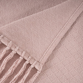 Blaize 100%Cotton Solid Weave Throw/Sofa/Multi Cover/Single Bed Cover