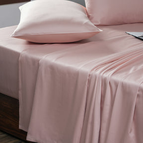Melina Plain 100% Cotton Extra Soft & Luxurious Bed Sheet With Pillow Covers