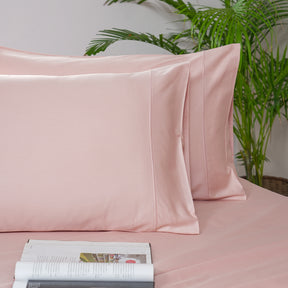 Melina Plain 100% Cotton Extra Soft & Luxurious Bed Sheet With Pillow Covers