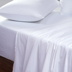 Melina Plain 100% Cotton Extra Soft & Luxurious Bed Sheet With Pillow Covers