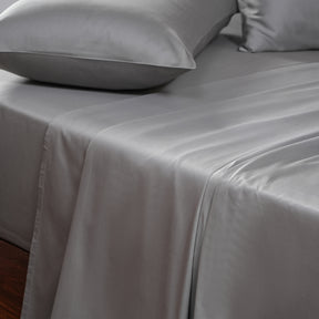 Melina Plain 100% Cotton Extra Soft & Luxurious Bed Sheet With Pillow Covers