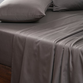Melina Plain 100% Cotton Extra Soft & Luxurious Bed Sheet With Pillow Covers