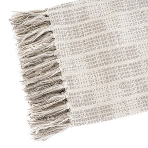 Rurban Rhupsodic Ingenuous Twill Natural Woven 1PC Throw