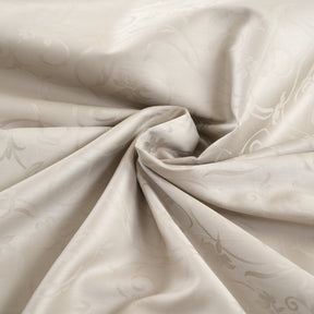 Scroll Self Jacquard 100% Cotton Ultra Soft Bed Sheet With Pillow Covers