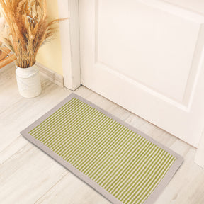 Two Colour Cord Woven 100% Cotton 1PC Doormat