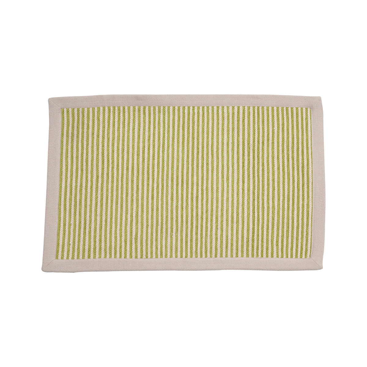 Two Colour Cord Woven 100% Cotton 1PC Doormat