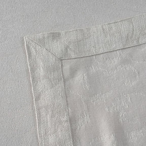 Acanthus Serenity Leafy Scroll Woven Jacquard Bed Cover Set