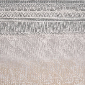 Indigenous Artisan Eclectic Blend 100%Cotton Printed Neutral Bed Sheet With Pillow Case