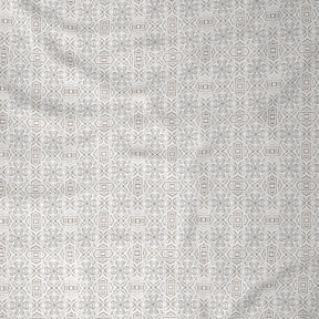 Tranquil Serenity Kallie 100%Cotton Printed Bed Sheet With Pillow Case, Blue