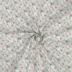 Tranquil Serenity Valencia 100%Cotton Printed Bed Sheet with Pillow Case Red