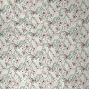 Tranquil Serenity Valencia 100%Cotton Printed Bed Sheet with Pillow Case Red