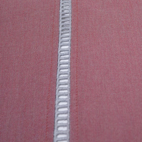 Emmie Made With Egyption Cotton Ultra Soft Red Duvet Cover with Pillow Case