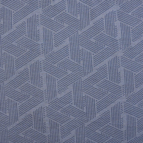 8Pc Inner City 100% Cotton Yarn Dyed Melange Classic Blue Quilt Set