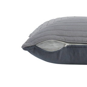 Pin Stripe Made With Egyption Cotton Ultra Soft Blue Cushion Cover