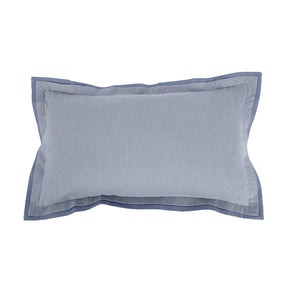 Pin Stripe Made With Egyption Cotton Ultra Soft Blue Cushion Cover