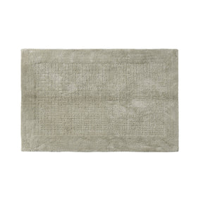 Ecolux Luxuriously soft and highly absorbent Grey Bath Mat