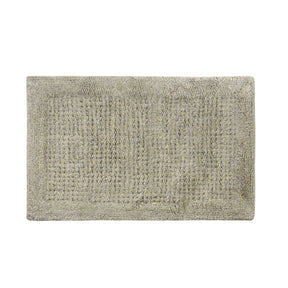 Ecolux Luxuriously soft and highly absorbent Grey Bath Mat