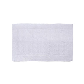 Ecolux Luxuriously soft and highly absorbent White Bath Mat