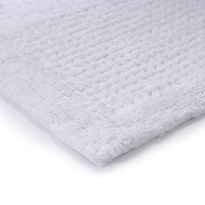 Ecolux Luxuriously soft and highly absorbent White Bath Mat