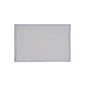 Softstride sustainable & eco-friendly, soft and highly absorbent Blue Bath Mat