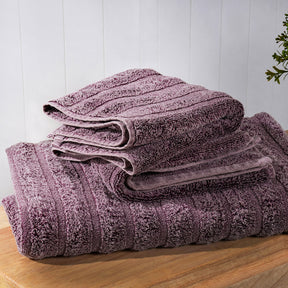 Mellow Mesh Premium distressed Red Towel Set