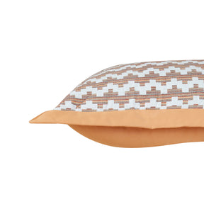 Whimsy Nature Twisty Melange Pillow Sham Set Rust