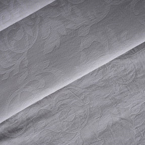 Classical Impression Curly Scroll 100% Cotton Bed Cover Grey