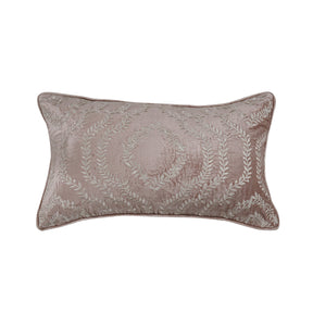 Classical Impression Ingrid Damask 100% Cotton Cushion Cover Brown