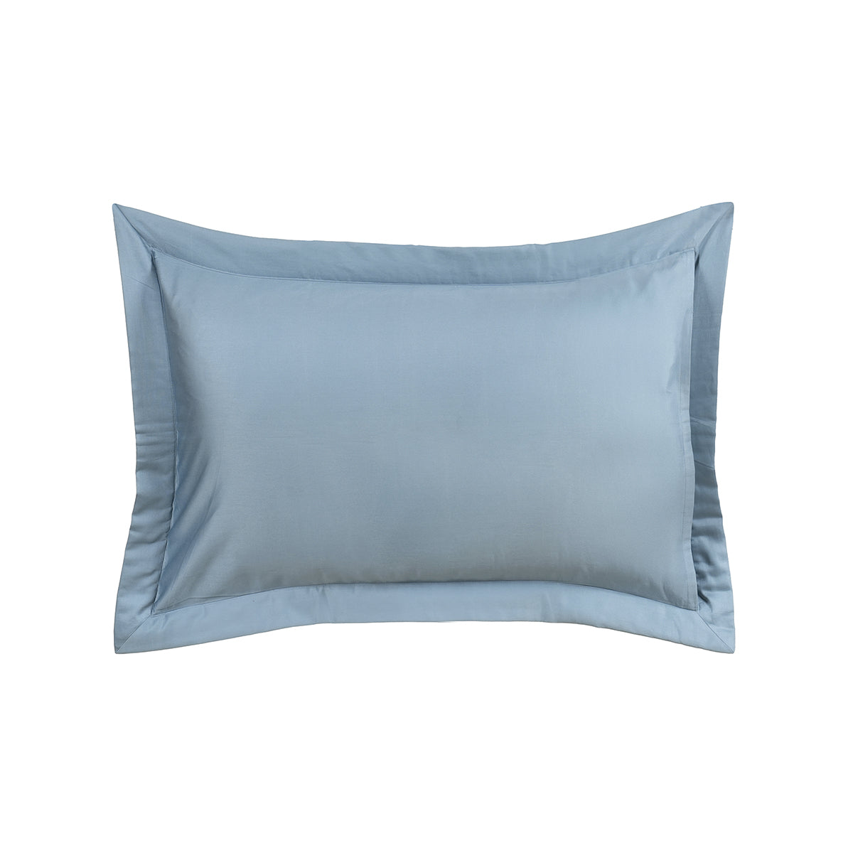 Classical Impression Ornamental Fabric-100% Cotton, Filling-100% Polyester Pillow Sham Set Blue