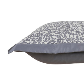 Classical Impression Ornamental Fabric-100% Cotton, Filling-100% Polyester Pillow Sham Set Grey