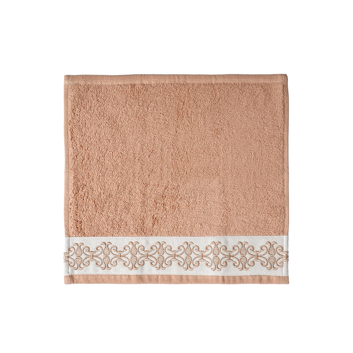 Elegance Embroidery Machine 100% Cotton Rust Towel