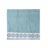 Elegance Embroidery Machine 100% Cotton Blue Towel