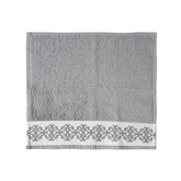 Elegance Embroidery Machine 100% Cotton Grey Towel