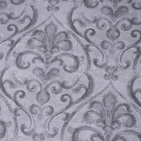 PBS Vintage Chic Dawson 100% Cotton 8 Pcs Duvet Cover Set Grey