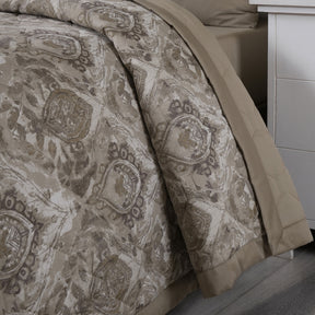 PBS Vintage Chic Edmund 6 Pcs Quilt Set /Quilted Bed Cover Beige