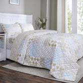 Sensory Bloom Lennon 4 pcs Yellow Quilt Set