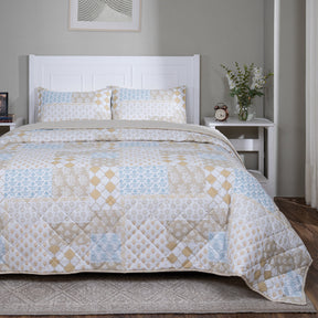 Sensory Bloom Lennon 4 pcs Yellow Quilt Set