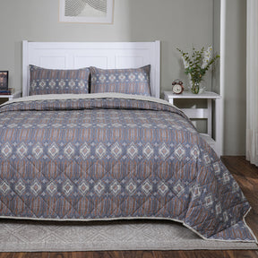 Hermosa Sensory Bloom Gareth Quilt Orange