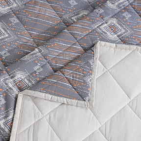 Hermosa Sensory Bloom Gareth Quilt Orange