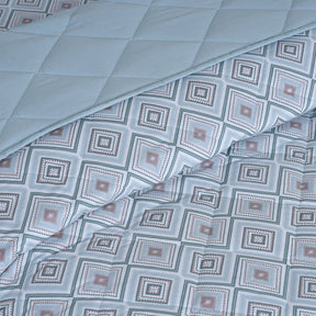 Hermosa Sensory Bloom Jude Quilt Blue