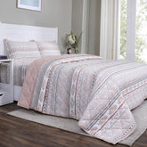 Sensory Bloom Allegra 4 pcs Peach Quilt Set