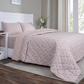 Sensory Bloom Jude 4 pcs Peach Quilt Set