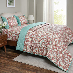 Sensory Bloom Granada extremely Cozy Red Quilt
