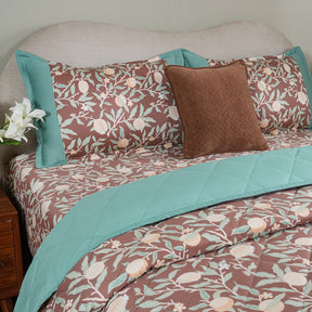 Sensory Bloom Granada 4 pcs Red Quilt Set